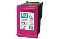 HP 121 Tri-color Ink Cartridge CC643HE