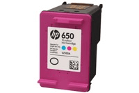 HP 650 Tri-color Ink Cartridge CZ102AE