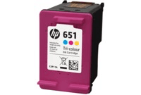 HP 651 Tri-color Ink Cartridge C2P11AE