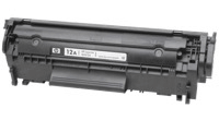 HP 12A Black LaserJet Toner Cartridge Q2612A