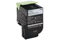 Lexmark LEXMARK 70C8HK0  Black Toner 708HK