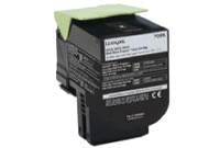 Lexmark LEXMARK 70C8XK0  Black Toner 708XK